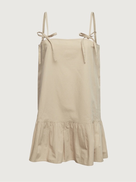 OAK + FORT Dresses & Skirts - Oak + Fort tan babydoll dress #51